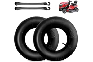 mizikuu 16x6.50-8 Camera d'Aria, 2 Ruota di Ricambio Camera d'Aria Ruota Carriola Pneumatici Da Trattore Inner Tube Valvola Per vari tosaerba carriole rimorchi da giardino go-kart golf cart