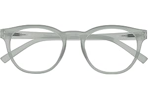 OPULIZE BLU Gafas de Lectura de Bloqueo de Luz Azul para hombre y mujer, Lentes Antideslumbrante, Protección UV, Monturas redondas
