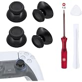 Mcbazel Joystick Replacement Repair Kit for PS5 DualSense Controller with Screwdrivers, Analog Thumb Cap