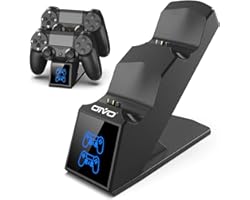 OIVO PS4 Controller Charger, 1.8H Fast PS4 Charging Dock for Sony Playstation 4 Controllers, Playstation 4 Controller Charger