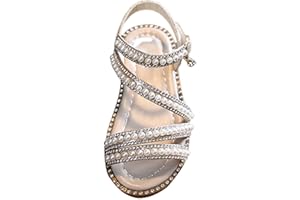 Allbestop Sandales Fille, Sandales Et Nu-Pieds Fille Chaussure de Princesse Chaussure Orthopédique Été Chaussures Enfant Chaussures Hallux Valgus Sport Orthopédiques