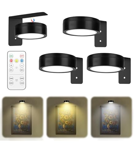 2PACK Picture Light LED Battery Operated Wall Light For - Want It All - View #14