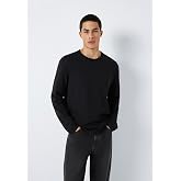 Uzun Kollu Beyaz Basic Tiş&ouml;rt Loose Fit/Bol Rahat Kesim 0613170-620