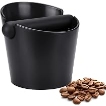 Knock Box 1600 Ml - Bac à Marc De Café Avec Barre Amovible - Acier Inoxydable - Pour Barista Et Maison