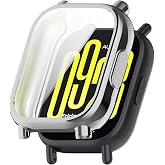 Tagomoon Redmi Watch 5 ile Uyumlu Kasa Ve Ekran Koruyucu 360 Tam Koruma Silikon Kılıf (G&uuml;m&uuml;ş, Lite)