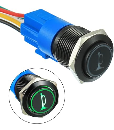 Pulsante, Interruttore Clacson/luce In Metallo Impermeabile Da 12 V Per Trattore Massey Ferguson 1668816m1 1668816m2 1668816m91 92420675