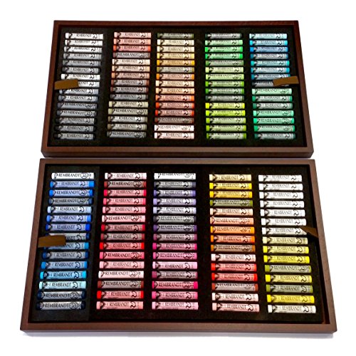 Royal Talens - Rembrandt Extra Fine Soft Pastel - Professional Artist Quality - General Selection of 150 in Wooden Box