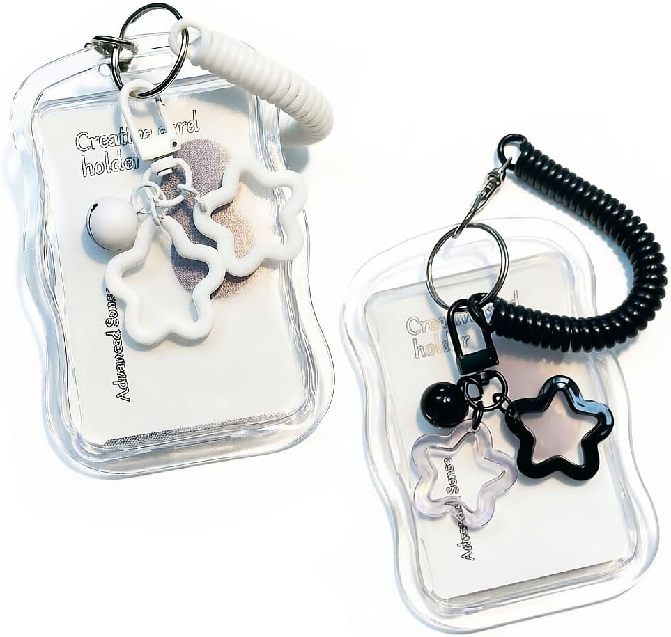 Prise en Main & Utilisation au Quotidien : 2pcs Porte Photocard Holder Transparent Étoil