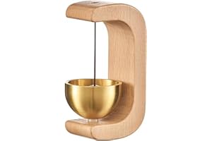 SKDFHOD Gong per Porta in Legno, Campanello Negozianti Apertura Porta, Campanello Porta Lngresso, Dopamina, Campanello Magnetico, Autoadesivo, per Porta, Ufficio, Negozio, Caffè
