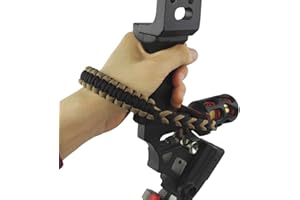 SHARROW China Wilderness Hunter Archery Compound Bow Sling, Adjustable Wrist Sling, Fits Virtually All Bows, Olive Drab