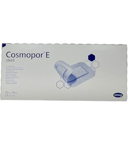 Cosmopor E Sterile Adhesive Wound Dressings 35cm X 10cm X 25 Surgical – Harpers Healthcare