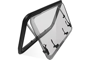 LZMZMQ Ventana Camper/ Ventana Caravana Ventana De Repuesto Para Vehículos Recreativos De 350, 500, 700, 800, 900, 1000, 1100, 1200 Mm, Ventanas Para Remolque Con Pantalla, Sombra Y Marco De Aluminio, Ventan