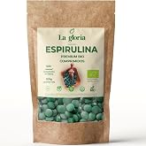 Spirulina Bio Tablets 300 | 75 Days, 100% Organic Spirulina Seaweed Certified ES-ECO-024-MU, Nutritional Detox, Plant Protein