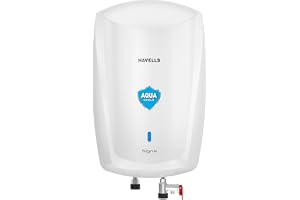 Havells Signa 5L Instant Water Heater(Geyser) with Anti Rust Aqua Shield| Twin LED Indicator| Shock Proof Body| ISI Marked| Fire Retardant Power Cord| Warranty- 5Yr on inner tank & 2Yr comprehensive