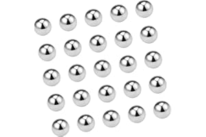 A ABSOPRO Billes de roulement 6mm pour porte-clés à roulement à billes (ensemble de 25)