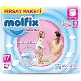 Molfix Panty Cloth Size 7 E.Extra Large Opportunity Pack 27 Pieces