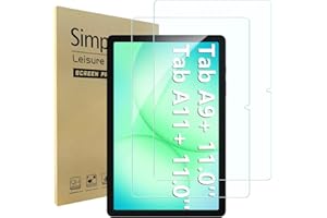 Simpeak 2 Pack Pellicola Protettiva Compatibile con Samsung Galaxy A11 Plus/Tab A9+ / A9 Plus 11.0'', Vetro Temperato Protezioni Schermo HD [Anti-graffio]