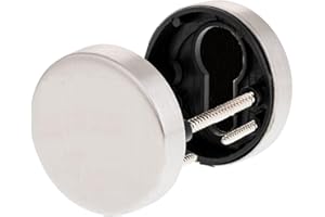 CK-TÜRBESCHLÄGE Blindrosette | Rund | V2a Edelstahl matt | 1 Paar