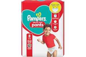 ‎PAMPERS Pampers Baby-Dry Nappy Pants Size 8, 22 Nappies, 19kg+, Essential Pack