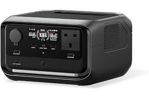 EF ECOFLOW Portable Power Station RIVER 3 Plus – 286Wh LFP Battery, 1200W Output, 16 Hr Runtime for <100W Devices, Expandable to 858Wh, <10 ms UPS, Solar Generator for Camping & RV