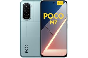 Xiaomi POCO M7 - Smartphone de 8+256GB, Cámara Dual de 50MP con AI, Pantalla inmersiva de 6,9” FHD+, Snapdragon 685, Carga rápida de 33W y Reversible de 18W, Cargador no Incluido, Azul (Versión ES)