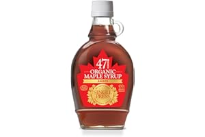 47 NORTH 47° North Single Press Organic Canadian Maple Syrup Grade A 250g (250g, Amber)