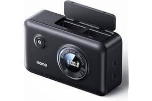 llano NP-W126S 2 w 1 ładowarka do akumulatora do aparatu, kompatybilna z XT30II X100VI XS10 XT3 XT2 XT1 XT30 XT20 XT10 X100V, wbudowany akumulator, inteligentny wyświetlacz, 12400 mAh 20 W USB C