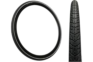 Baldy's 700 x 40c Tyre with 5mm Antipuncture Protection for Cycle Road Hybrid Touring Electric Bike Bicycle Tyre 42-622
