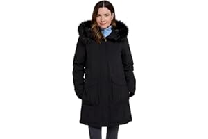 Mountain Warehouse Aurora Womens Down Jacket - Waterproof Ladies Jacket, Breathable Coat, Taped Seams, Down Proof Lining - For Autumn Winter, Camping