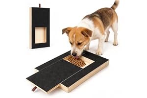 XPJBKC Hundskrapbräda med godislåda, 35 x 25 x 3 cm hundklor, nagelskrapdyna, stressfri nagelbräda, alternativ kloslipmaskin