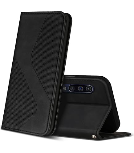 GOKEN Cover per Oppo A17 4G, Custodia Flip PU Pelle TPU Portafoglio
