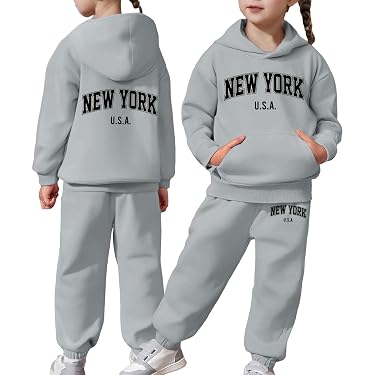 Ensemble Fille Ado 8-15 Ans - Veste Zippée Sport + Pantalon Jogging, Mode Mi-Saison Printemps/Automne