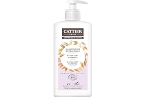 Cattier shampooing extra doux usage quotidien 1 litre