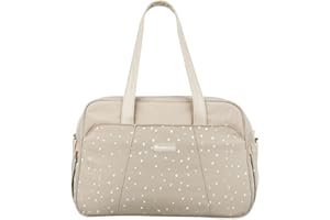 KIKKA BOO Kikkaboo Wickeltasche Chelsea mit Wickelunterlage, Seitentaschen, Thermofach, Farbe:beige