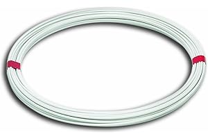 Chapuis FIL20 Hilo para tender de acero plastificado - Diámetro exterior 2,7 mm - Largo 20 m - Blanco