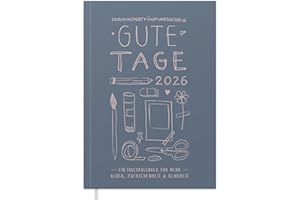 ‎EINE DER GUTEN Eine der Guten Terminkalender A5 – 365 gute Tage 2026, Tagesplaner mit Leseband, 1 Tag pro Seite, Tageskalender, Notizbuch