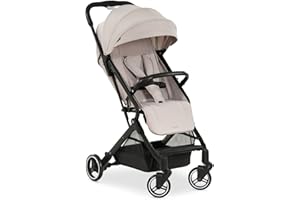 hauck Travel N Care Silla de Paseo Ligera - Carro Bebe Ultraligero desde Nacimiento hasta 22 kg, Carrito Compacto y Plegable, Reclinable, con Suspensión, Protección UV 50+, Beige