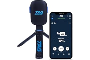 TAG SPORTS AND OUTDOOR TAG One Sports Radar (120 Ft Range) – AI-Powered Pocket Radar Speed Gun with Real-Time Coaching Feedback – Bluetooth Speed Training Device for Baseball, Softball & Golf with App Integration