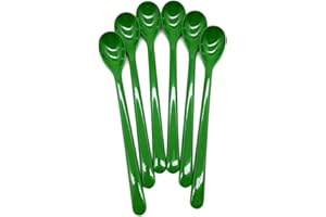 Kimmel 21-000-3204-1 - Cuchara multiusos (6 unidades, plástico), color verde