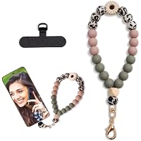 Chaîne Téléphone Portable MUNSKT Avec Pendentifs Colorés - Bracelet Perles Bohème Pratique
