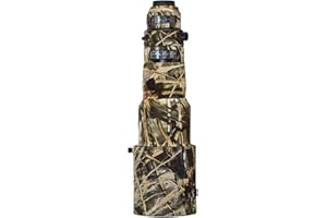 LensCoat Cover Camouflage Neoprene Camera Lens Cover Protection Sigma 500mm F/4 DG OS HSM Sports, Realtree Max4 (lcs500sm4)