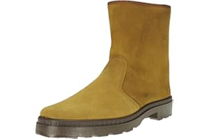 CALZADOS ROMERO POSTIGO | Bota Para Trabajos De Granja, Agricultura y Ganadería En Serraje Para Hombre. Caña de Media Altura y Cremallera.