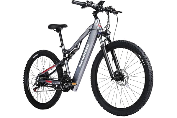 RANDRIDE YG90 elektrisk cykel hydraulisk skivbroms litiumjonbatteri 21-växlad aluminiumlegeringsram assistentcykel