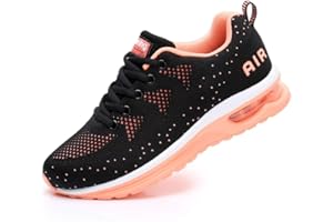 FLARUT Chaussures de Course à Pied pour Homme et Femme Chaussures décontractées Respirantes Coussin d'air pour Le Fitness Marche Légères Lacets Unisexe