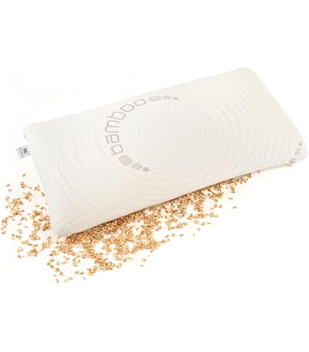 Oreiller Épeautre Bio MinkovHOME 30x40 Cm - Confort Cervical Naturel Et Ergonomique