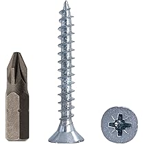 Viti Per Legno Ø2.5x25mm - Set Da 100 In Acciaio Ottone Con Testa Pozidriv - Foto 3