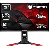 Predator XB271HUAbmiprz Monitor Gaming G-Sync da 27", Display 2K QHD(2560 x 1440), 165 Hz, 16:9, 350 cd/m2, 1 ms, HDMI…