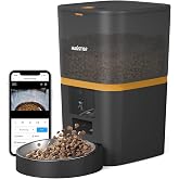 Haustier QQ005 Gece G&ouml;r&uuml;şl&uuml; 480P Kameralı, Akıllı Otomatik Kedi Mama Kabı, Tuya App-Wifi Uzaktan Kontrol, Sesle &Ccedil;ağırma, 6lt 
