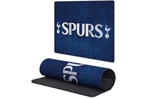 Head Case Designs Officially Licensed Tottenham Hotspur F.C. Distressed Logo Art Gaming Office Desk PC Keyboard Mouse Mat Pad 9.84 x 11.81 x 0.12 inches (250 x 300 mm) - S