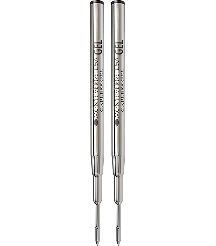 2 Ricariche Monteverde Per Penna A Sfera Sheaffer – Colore Blu – Scrittura Scorrevole Soft Roll - 3